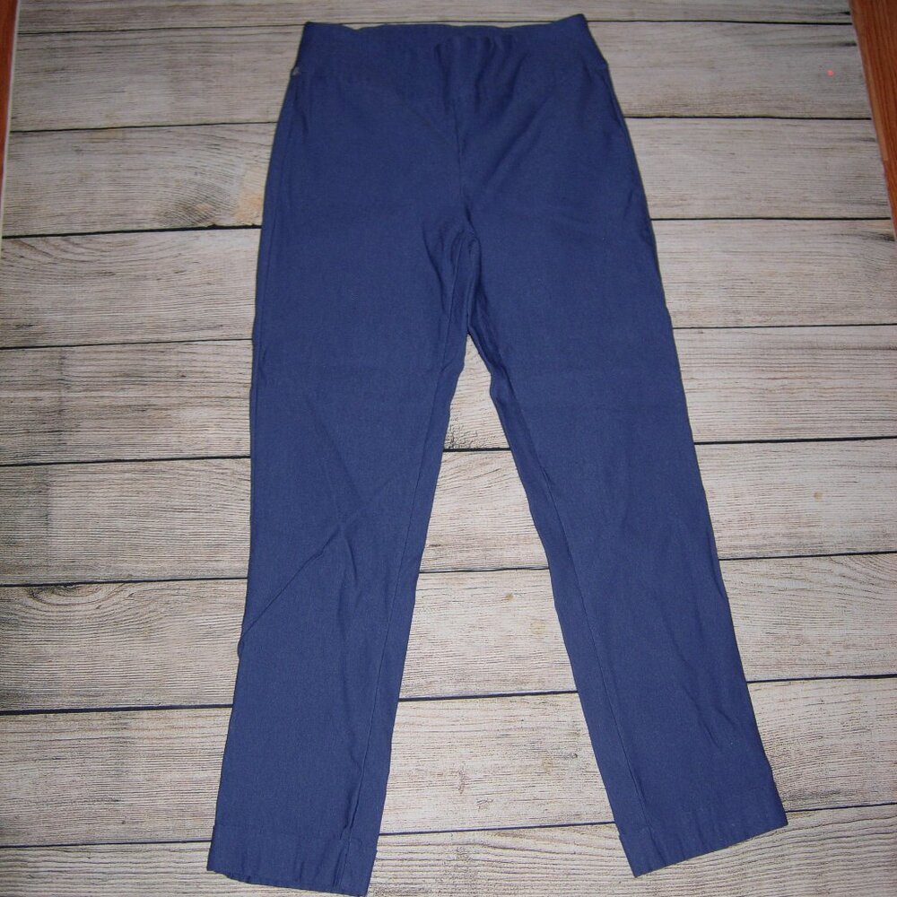 Tribal Blue Flatten It Pull On Pants 0